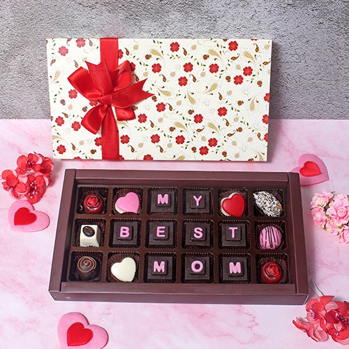 Premium Best Mom Chocolate Gift Box