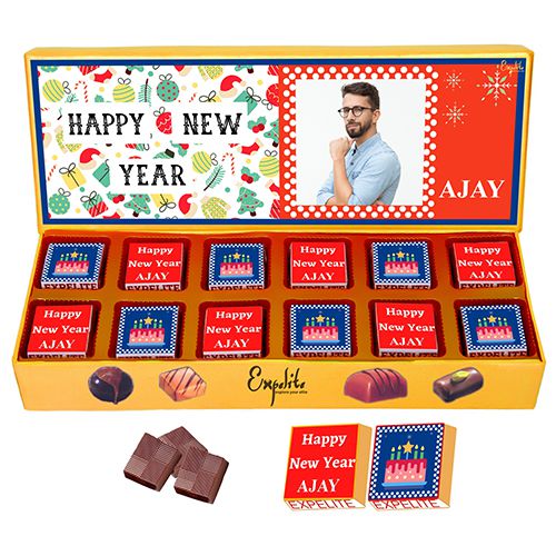 Luxury Handcrafted Customized New Year Chocolates