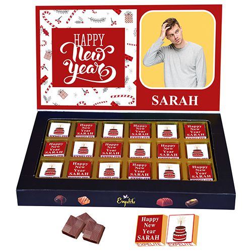 Luxurious Customized New Year Chocolates Box