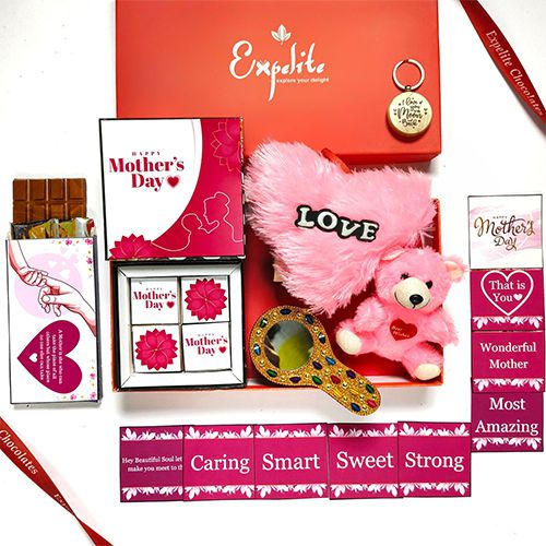 Delicious Mothers Day Chocolates N Gifts Combo