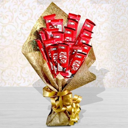 Exclusive Bouquet of Kitkat Chocolates