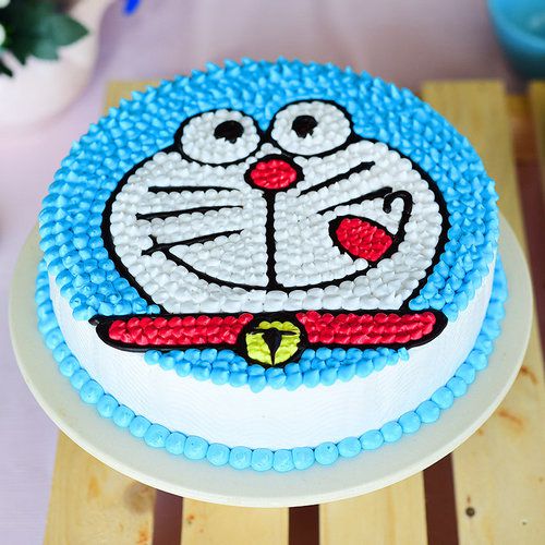 Delectable Doraemon Chocolate Cake Treat