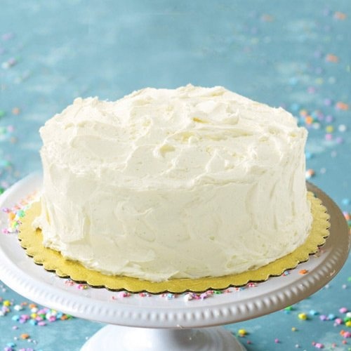 Soul Soothing Delicacy 1 Lb Vanilla Cake from 3/4 Star Bakery