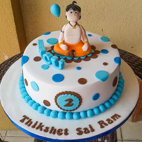 Buy Chhota Bheem Birthday Popup Cake Topper (Pack of 2 Pcs)