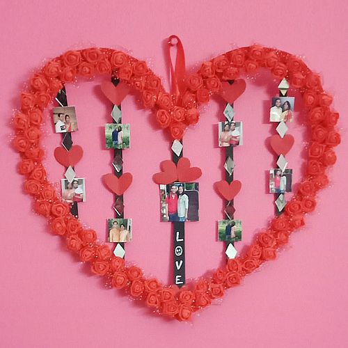 Admirable Handmade Love Frame for Personalized Photos