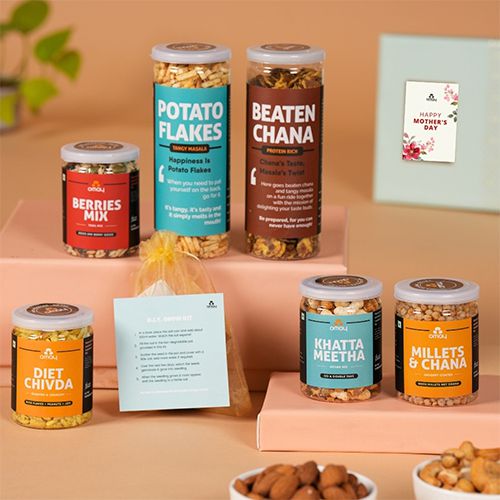 Taste of Love  Mothers Day Premium Snack N Grow DIY Kit
