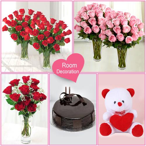 Appealing Room Full Valentines Day Gift Decor
