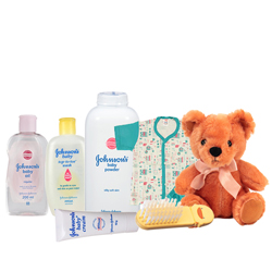 Exclusive Johnson Baby Care Gift Combo