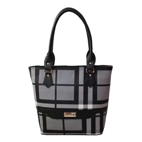 Checkered Purse, Black White Handbag, Checkered Shoulder Bag, Bowler Bag -  Etsy Singapore