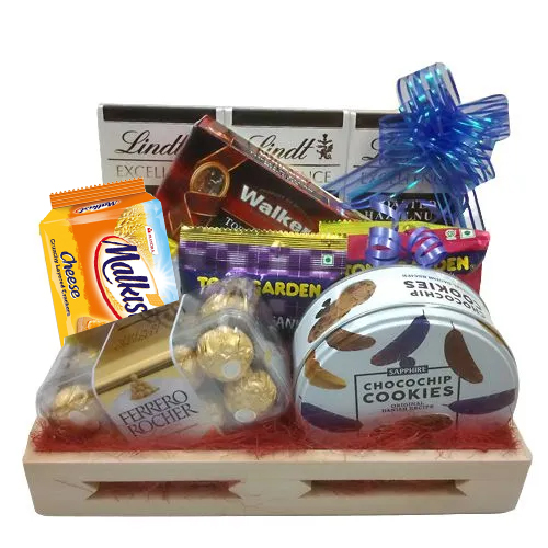 Wonderful Choco N Crunch Gift Basket