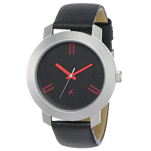 Fashionable Fastrack Casual Analog Black Dial Mens Watch