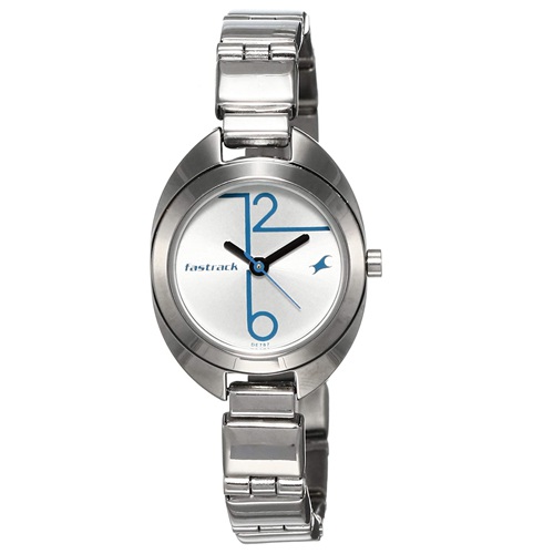 Attractive Fastrack Analog White Dial Womens Watch